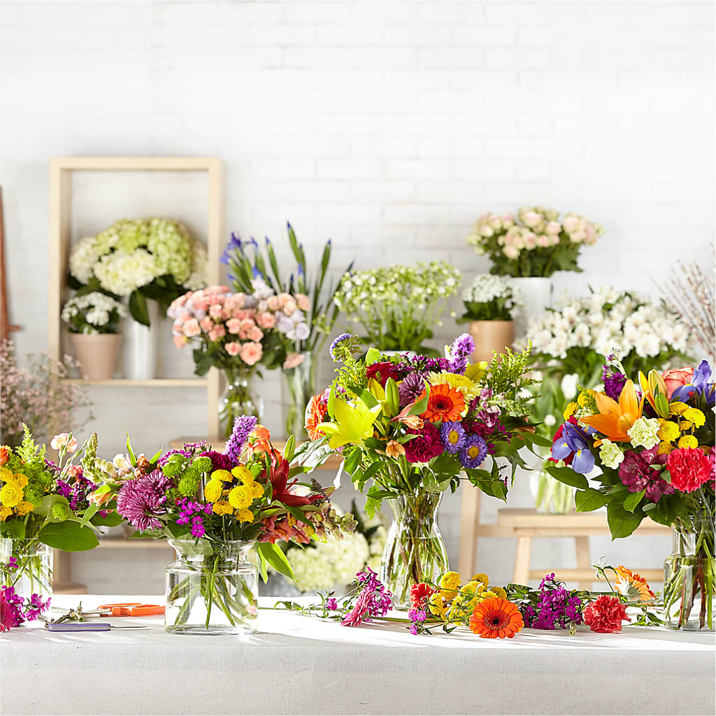 Bold & Bright – A Florist Original – Gathered Blooms By Emily, Fairburn GA