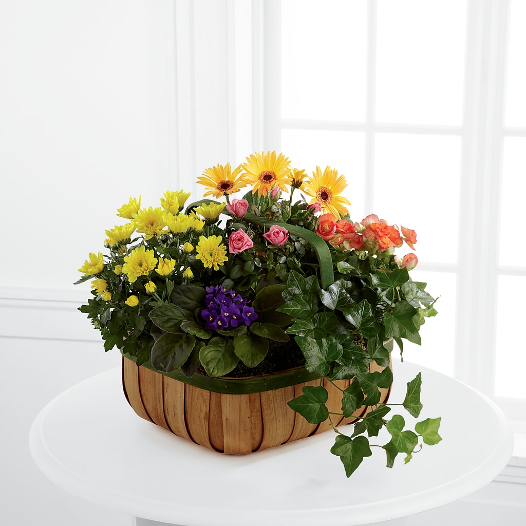 Gentle Blossoms Basket – Gathered Blooms By Emily, Fairburn GA