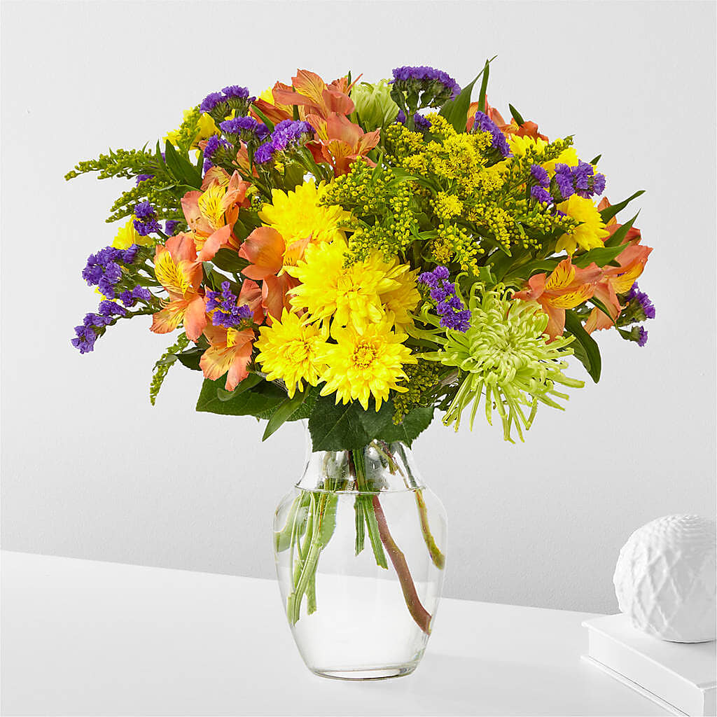 Marmalade Skies Bouquet – Gathered Blooms By Emily, Fairburn GA