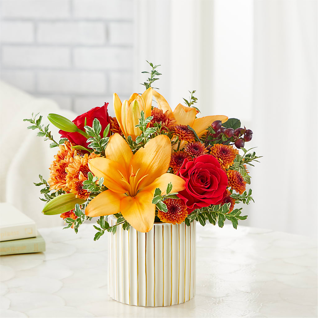 Scarlet Skies Bouquet – Gathered Blooms By Emily, Fairburn GA