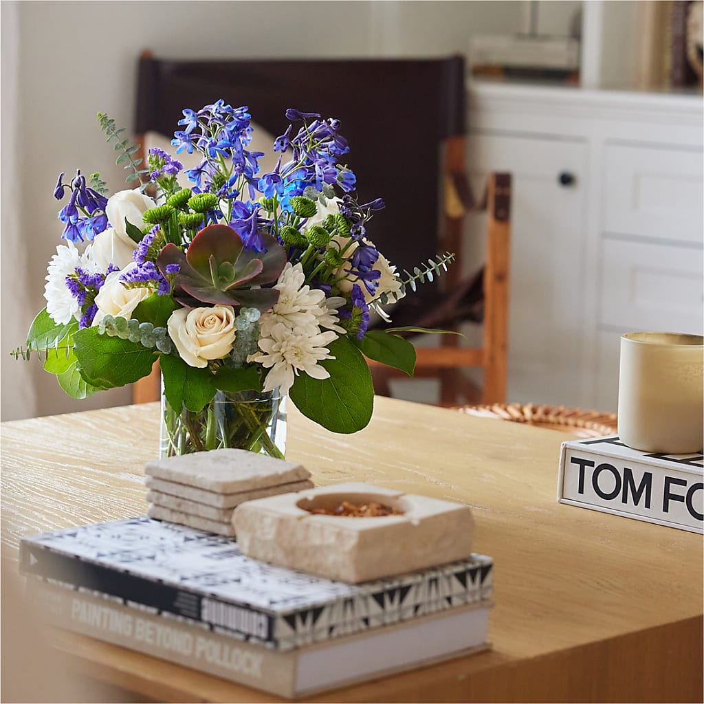 Cerulean Waves Bouquet – Gathered Blooms By Emily, Fairburn GA