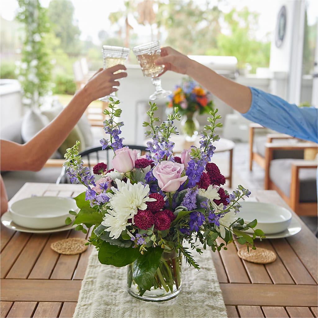 Violet Frost Bouquet – Gathered Blooms By Emily, Fairburn GA