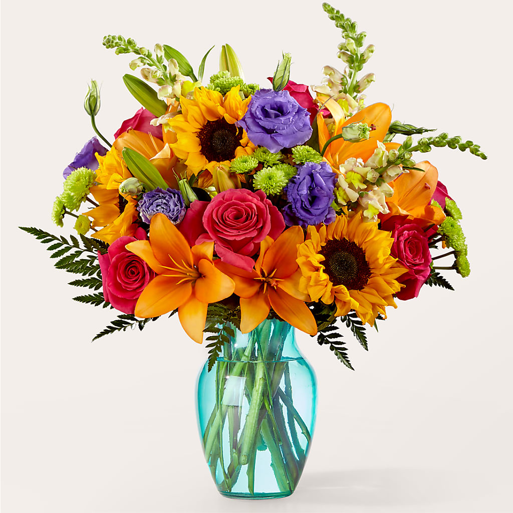 Double Rainbow Bouquet – Gathered Blooms By Emily, Fairburn GA