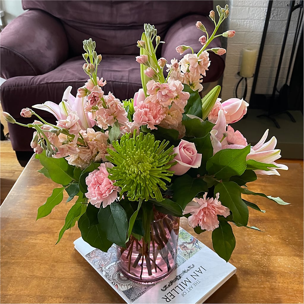 Pretty in Pink Bouquet – Gathered Blooms By Emily, Fairburn GA