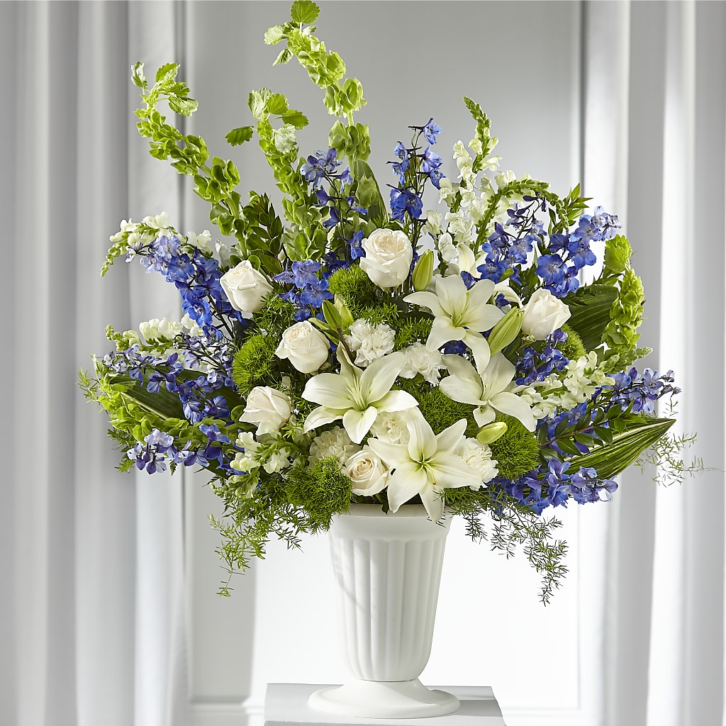 Heartfelt Hope Arrangement – Gathered Blooms By Emily, Fairburn GA