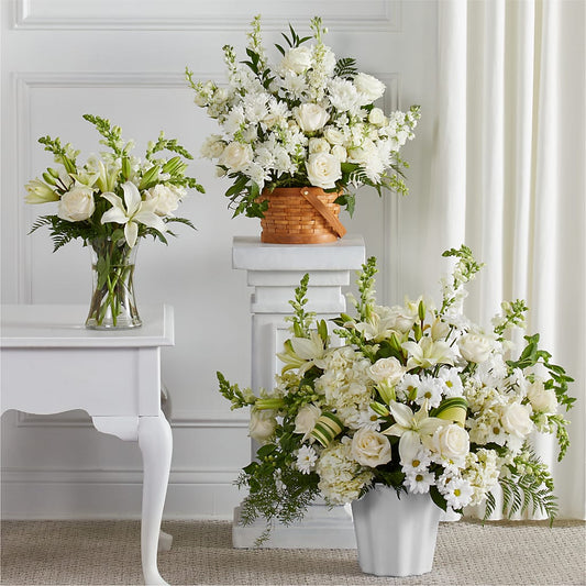 Sincerest Condolences Bundles – Gathered Blooms By Emily, Fairburn GA