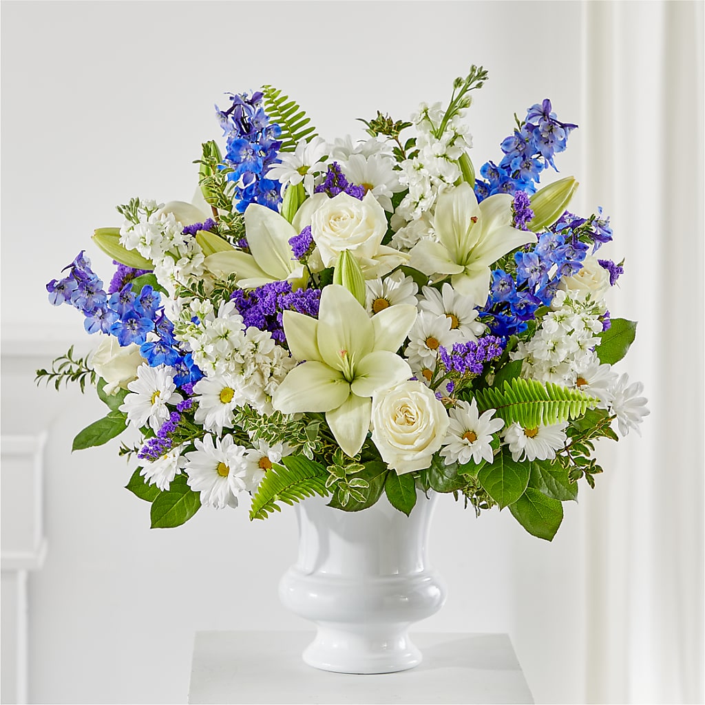 Expressions of Hope Urn Arrangement – Gathered Blooms By Emily, Fairburn GA