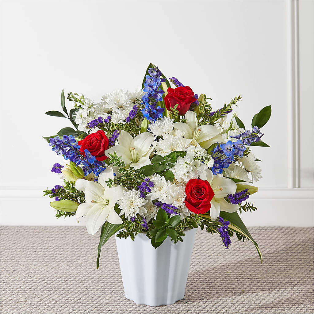 Consoled Floor Basket – Gathered Blooms By Emily, Fairburn GA