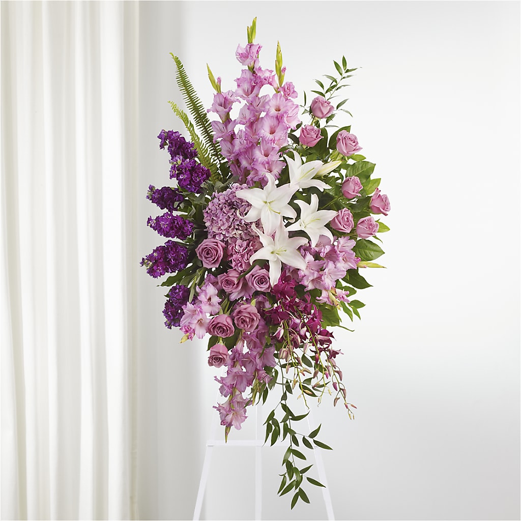 Never Alone Standing Spray – Gathered Blooms By Emily, Fairburn GA