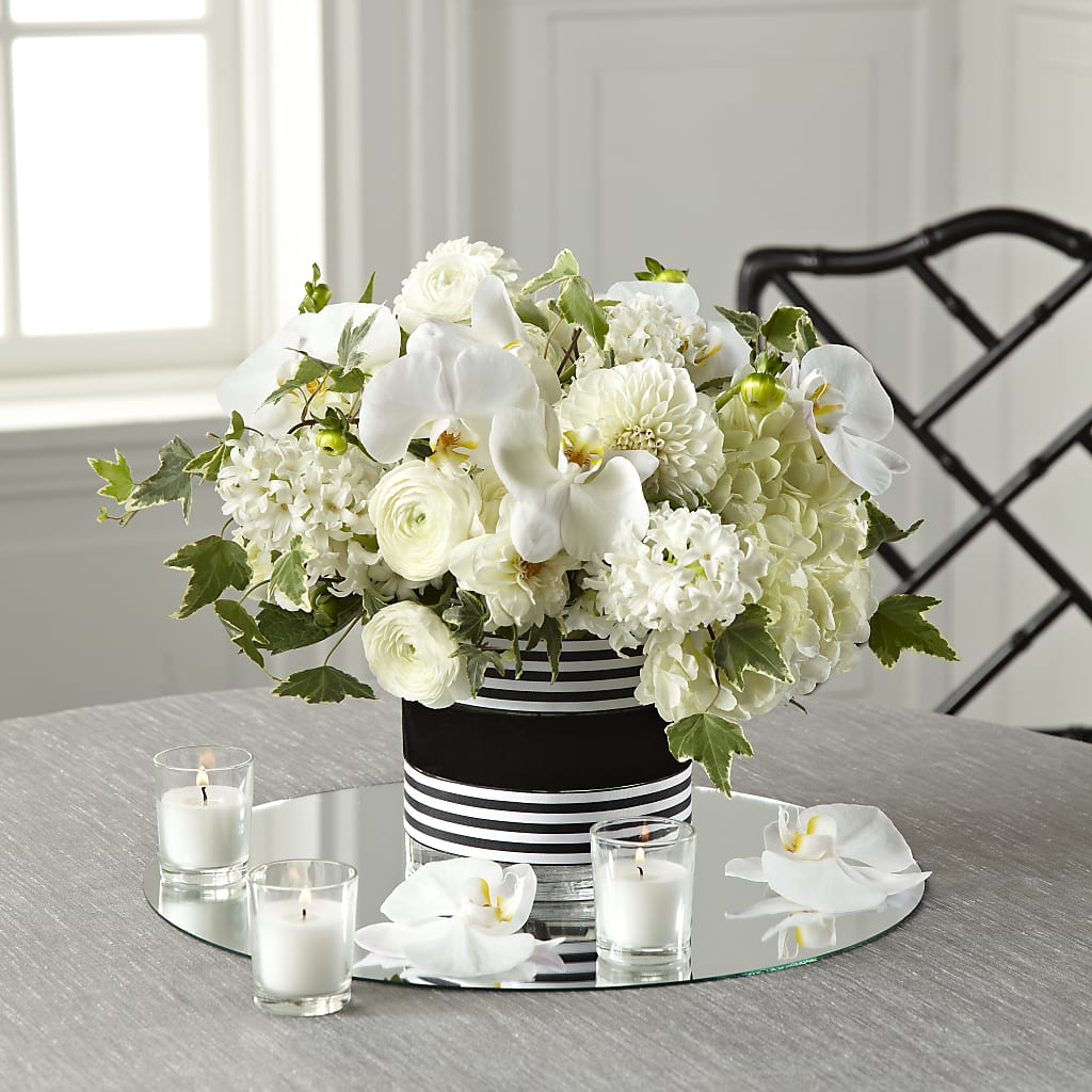 Solemnity Arrangement – Gathered Blooms By Emily, Fairburn GA