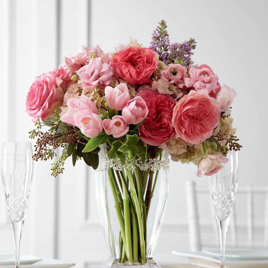 Abundant Array Arrangement – Gathered Blooms By Emily, Fairburn GA