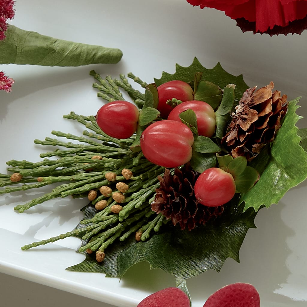 Red Berry Boutonniere – Gathered Blooms By Emily, Fairburn GA