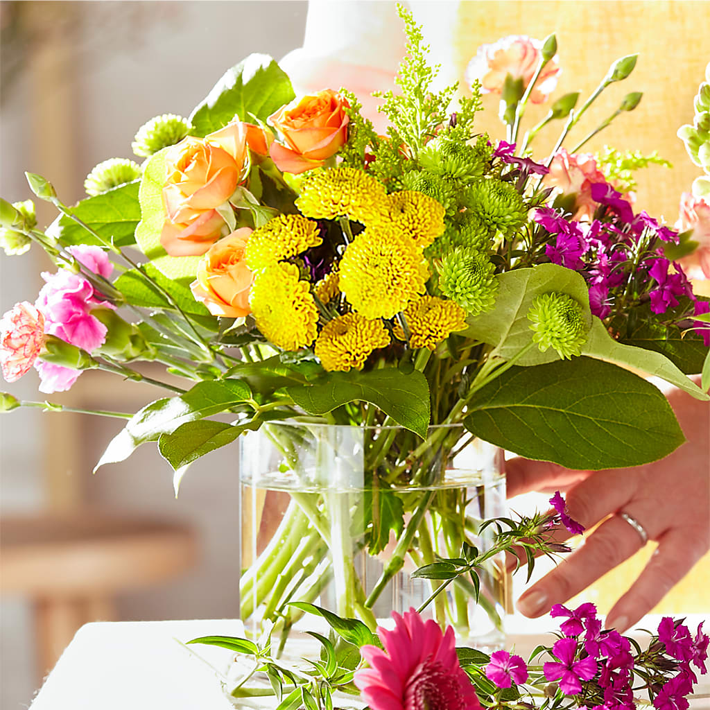 Bold & Bright – A Florist Original –  Gathered Blooms By Emily, Fairburn GA