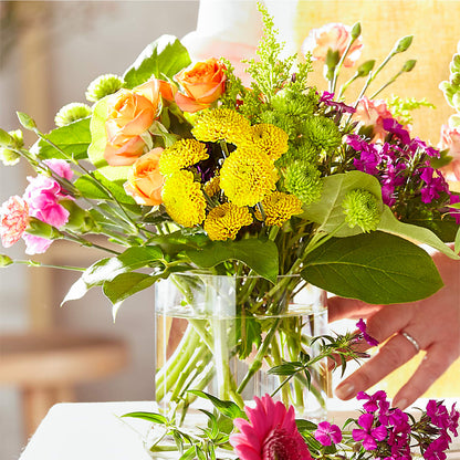 Bold & Bright – A Florist Original –  Gathered Blooms By Emily, Fairburn GA