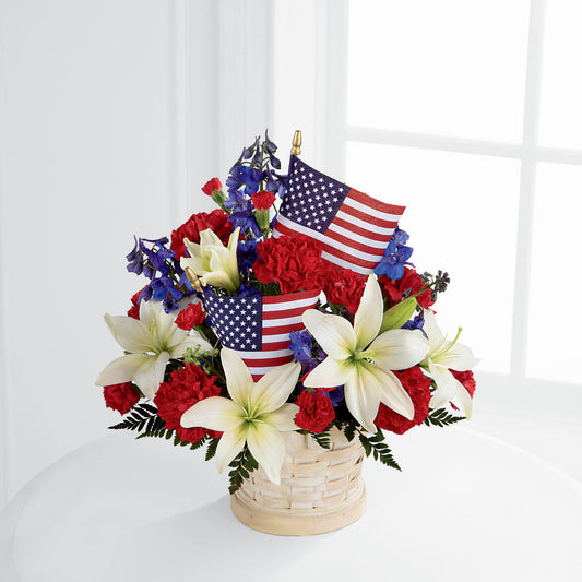 American Glory Bouquet –  Gathered Blooms By Emily, Fairburn GA