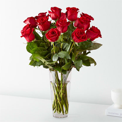 Long Stem Red Rose Bouquet –  Gathered Blooms By Emily, Fairburn GA