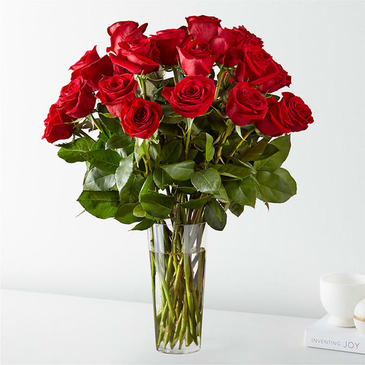 Long Stem Red Rose Bouquet –  Gathered Blooms By Emily, Fairburn GA