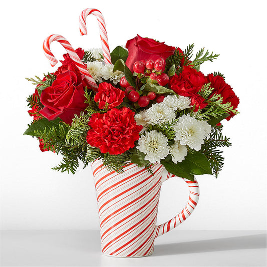 Peppermint Swirl Mug –  Gathered Blooms By Emily, Fairburn GA