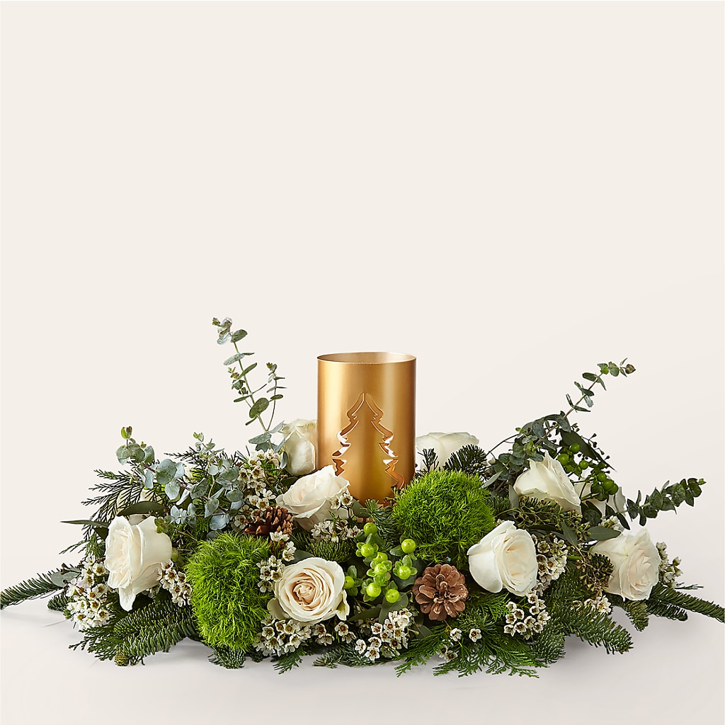 Chestnuts Roasting Centerpiece –  Gathered Blooms By Emily, Fairburn GA