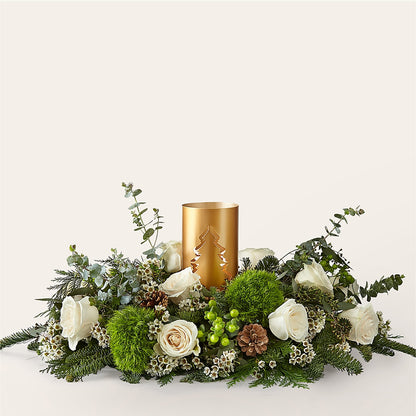 Chestnuts Roasting Centerpiece –  Gathered Blooms By Emily, Fairburn GA