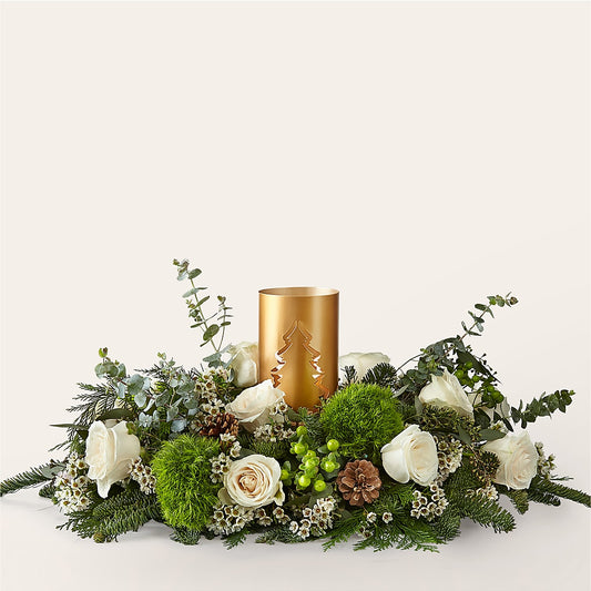 Chestnuts Roasting Centerpiece –  Gathered Blooms By Emily, Fairburn GA