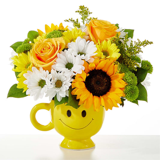 Be Happy Bouquet –  Gathered Blooms By Emily, Fairburn GA