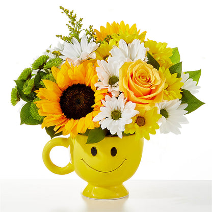 Be Happy Bouquet –  Gathered Blooms By Emily, Fairburn GA