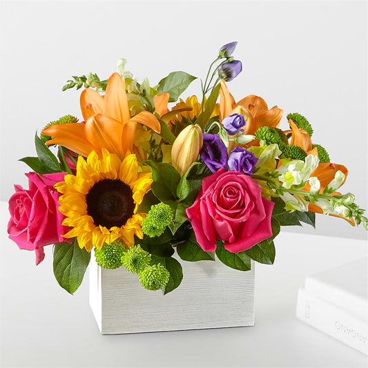 Best Day Box Bouquet –  Gathered Blooms By Emily, Fairburn GA