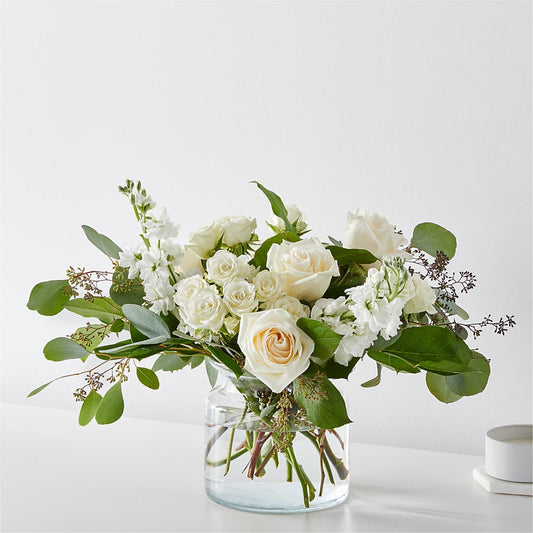 Fresh Linen Bouquet –  Gathered Blooms By Emily, Fairburn GA