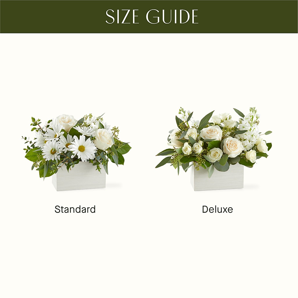 Fresh Linen Box Bouquet –  Gathered Blooms By Emily, Fairburn GA