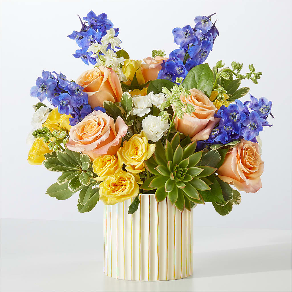 Cobalt Reverie Bouquet –  Gathered Blooms By Emily, Fairburn GA