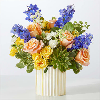 Cobalt Reverie Bouquet –  Gathered Blooms By Emily, Fairburn GA