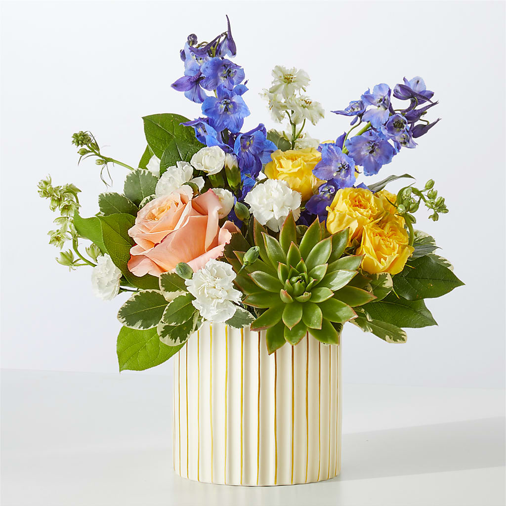 Cobalt Reverie Bouquet –  Gathered Blooms By Emily, Fairburn GA