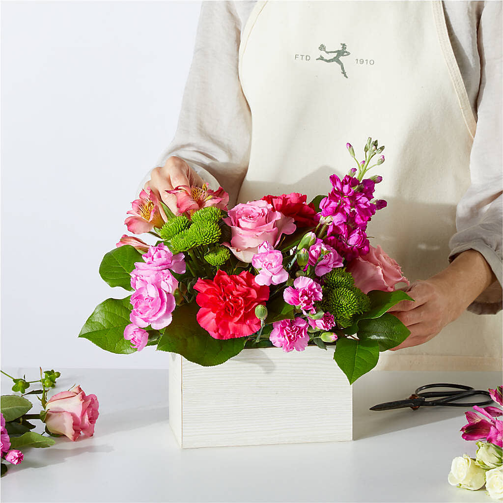 Sweetberry Box – A Florist Original –  Gathered Blooms By Emily, Fairburn GA