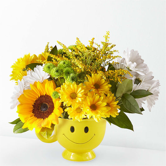 Joyful Smiles Bouquet –  Gathered Blooms By Emily, Fairburn GA