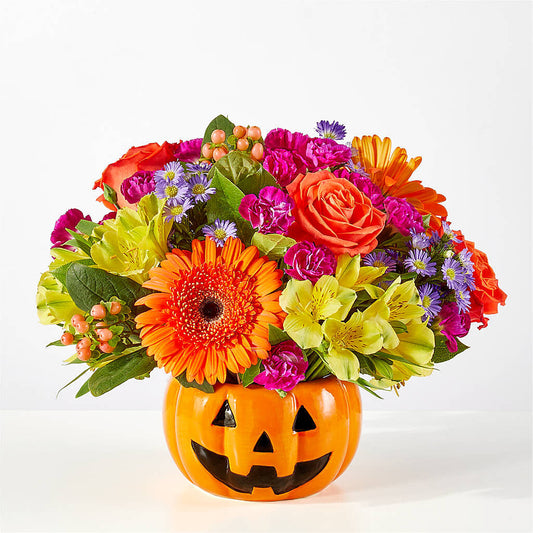 Tricks & Treats Pumpkin –  Gathered Blooms By Emily, Fairburn GA