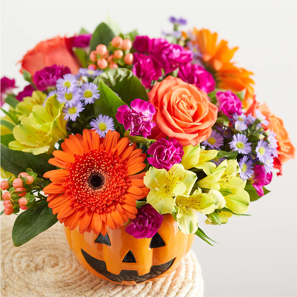 Tricks & Treats Pumpkin –  Gathered Blooms By Emily, Fairburn GA