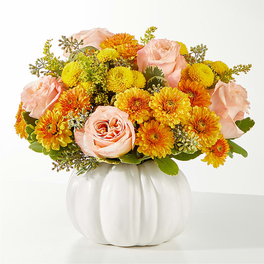 Peachy Pumpkin –  Gathered Blooms By Emily, Fairburn GA