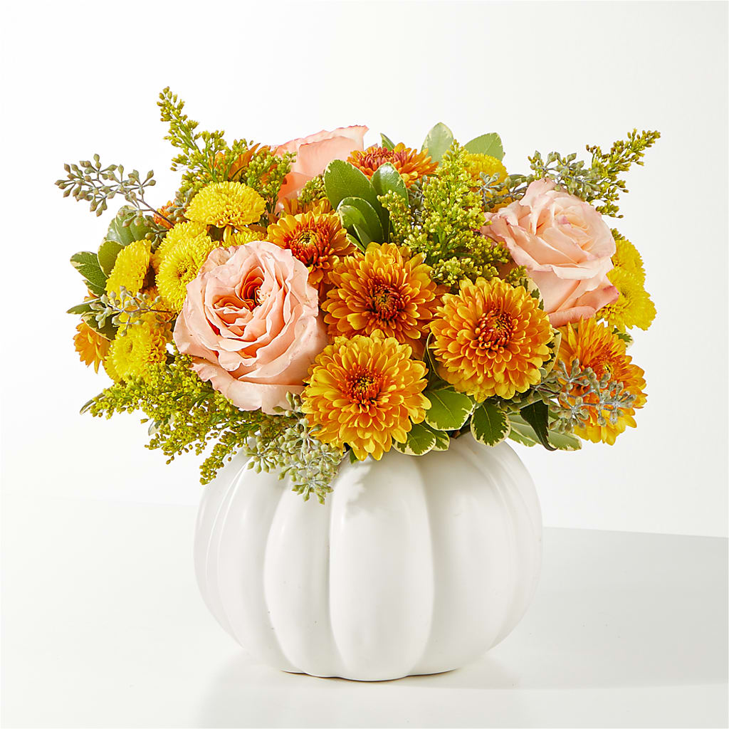 Peachy Pumpkin –  Gathered Blooms By Emily, Fairburn GA