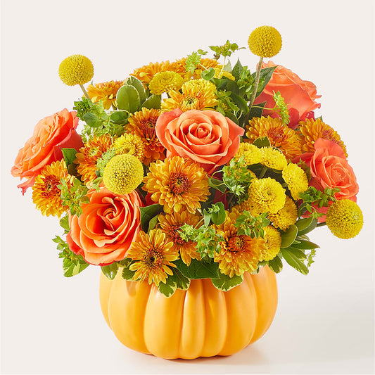 Gourdgeous Pumpkin –  Gathered Blooms By Emily, Fairburn GA