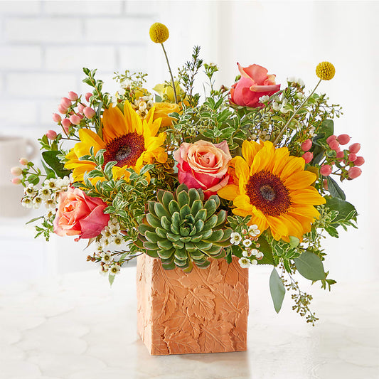 Sunflower Season Bouquet –  Gathered Blooms By Emily, Fairburn GA
