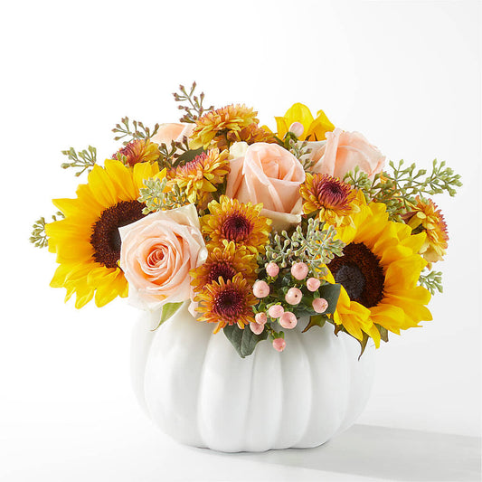 Pumpkin to Talk About Bouquet –  Gathered Blooms By Emily, Fairburn GA