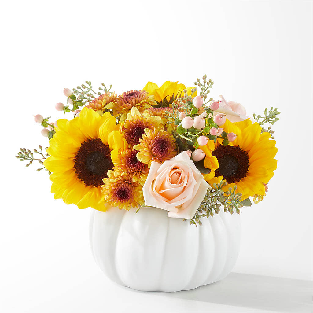 Pumpkin to Talk About Bouquet –  Gathered Blooms By Emily, Fairburn GA