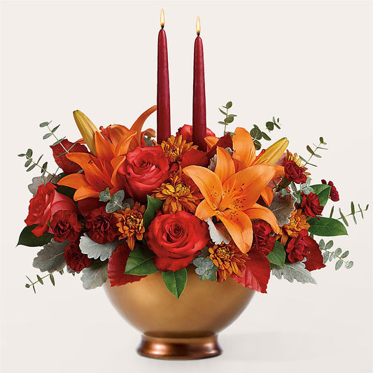 Fruits of Fall Centerpiece –  Gathered Blooms By Emily, Fairburn GA