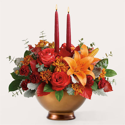 Fruits of Fall Centerpiece –  Gathered Blooms By Emily, Fairburn GA