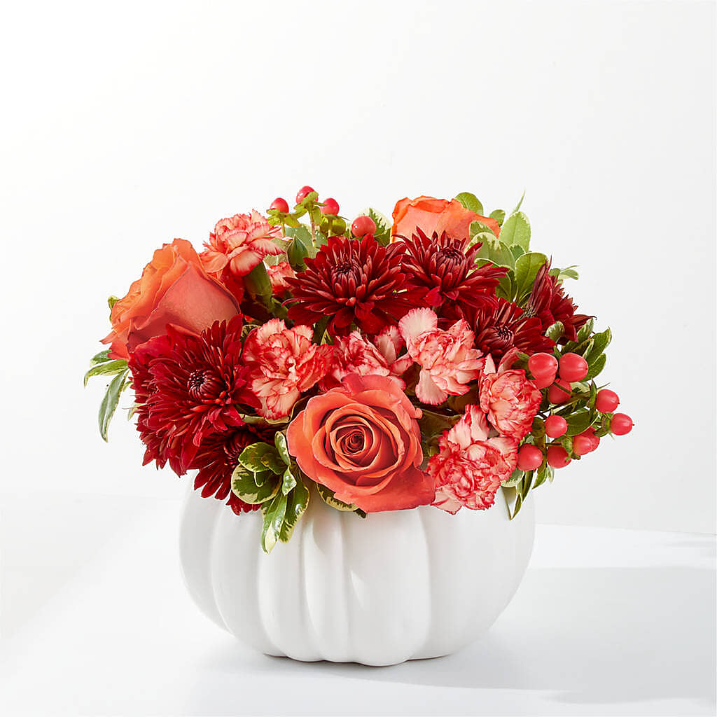 Autumn Air Pumpkin Bouquet –  Gathered Blooms By Emily, Fairburn GA