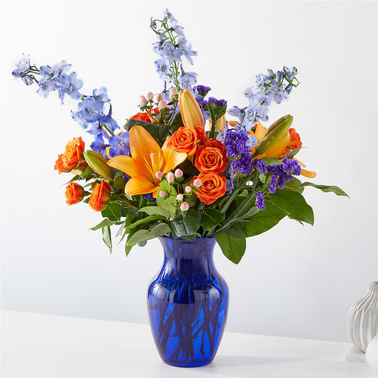 Radiant Citrus Bouquet –  Gathered Blooms By Emily, Fairburn GA