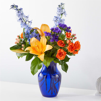 Radiant Citrus Bouquet –  Gathered Blooms By Emily, Fairburn GA