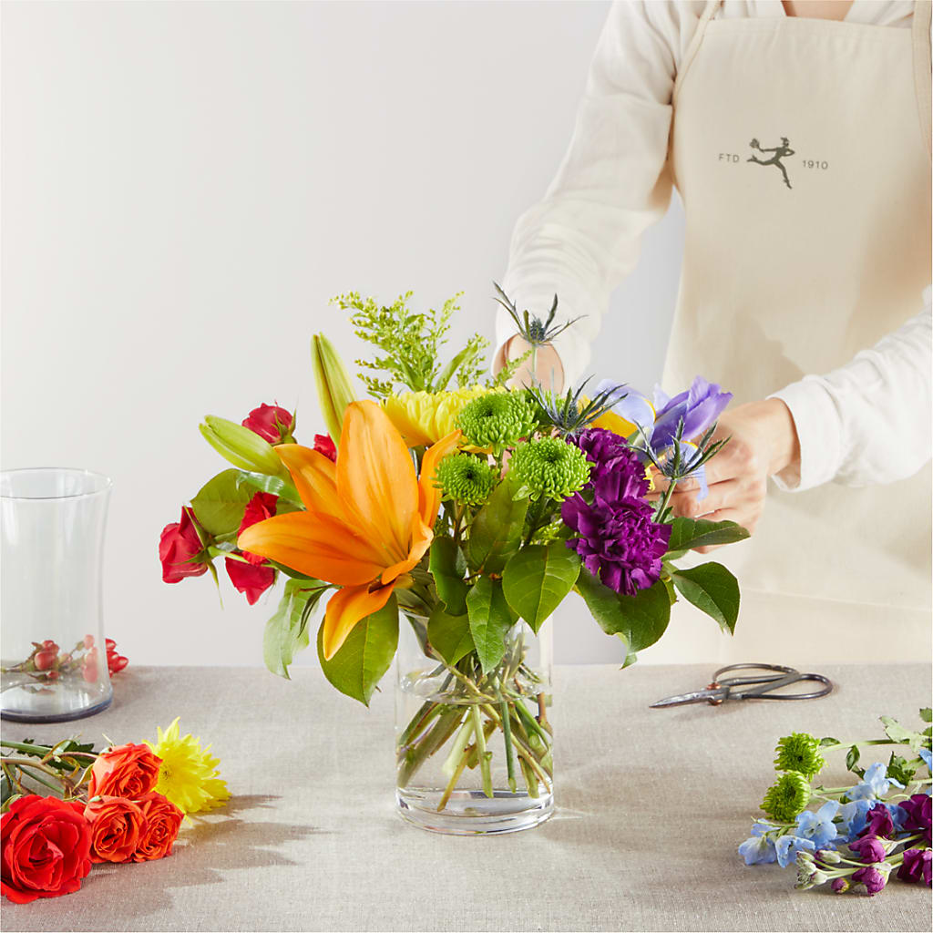 Summer Spectra - A Florist Original –  Gathered Blooms By Emily, Fairburn GA
