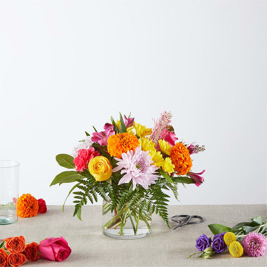 Feast of Color – A Florist Original –  Gathered Blooms By Emily, Fairburn GA